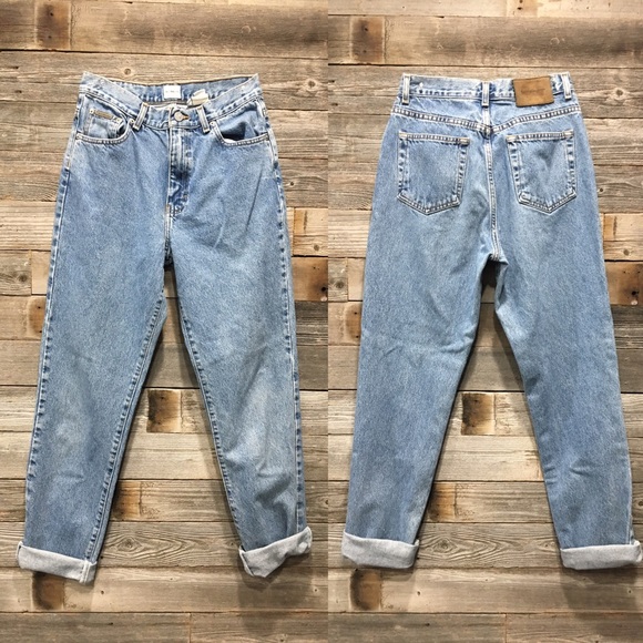 SOLD ON MERC!! Calvin Klein High waisted jeans - Picture 4 of 8